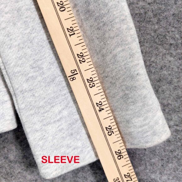 Tommy Hilfiger Blazer Women's Sz 16 Light Gray Elbow Patch One Button - Picture 6 of 12